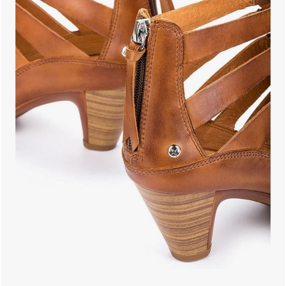 PIKOLINOS Women's Heels Open Toe Sandals , Brandy , 9.5 US - Picture 5 of 16